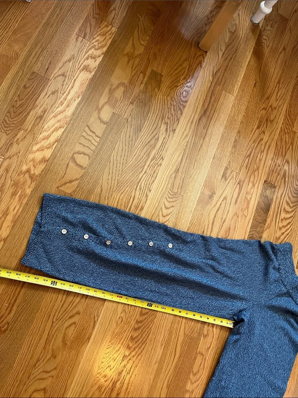 Free People Button Up Sweater Set in Blue Sea Combo Size XS